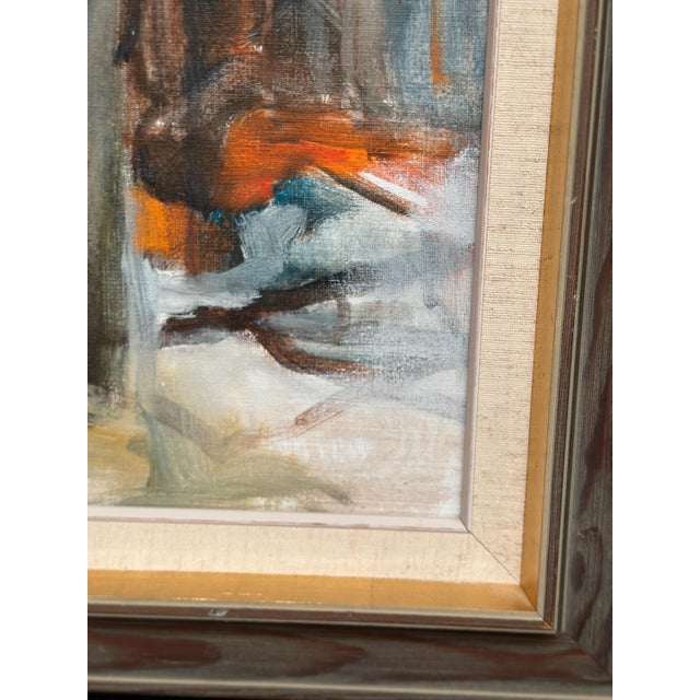 Pia Hesselmark‑campbell, The Forge, 1960s, Oil Painting on Canvas, Framed For Sale - Image 5 of 18
