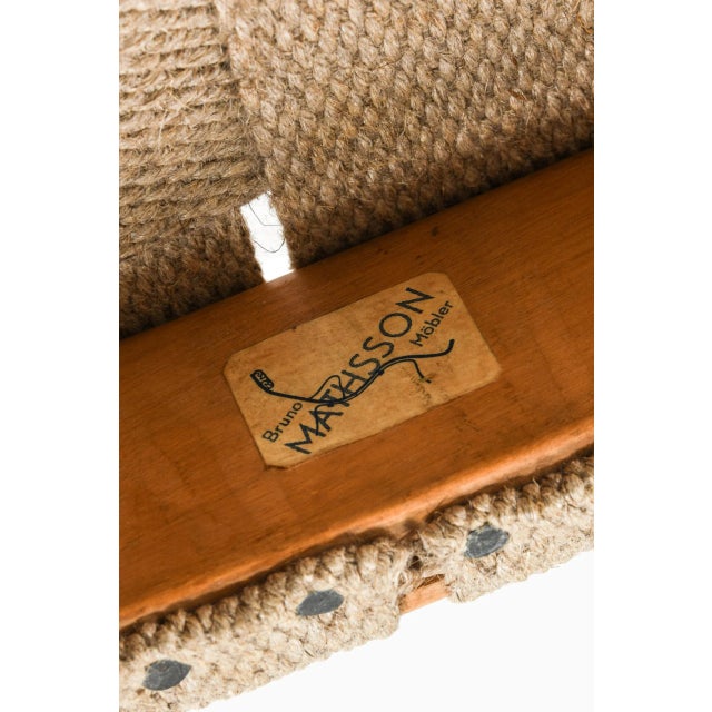 Wood Dining Chair's Model Mimat by Karl Mathsson & Bruno Mathsson in Värnamo, Set of 5 For Sale - Image 7 of 11