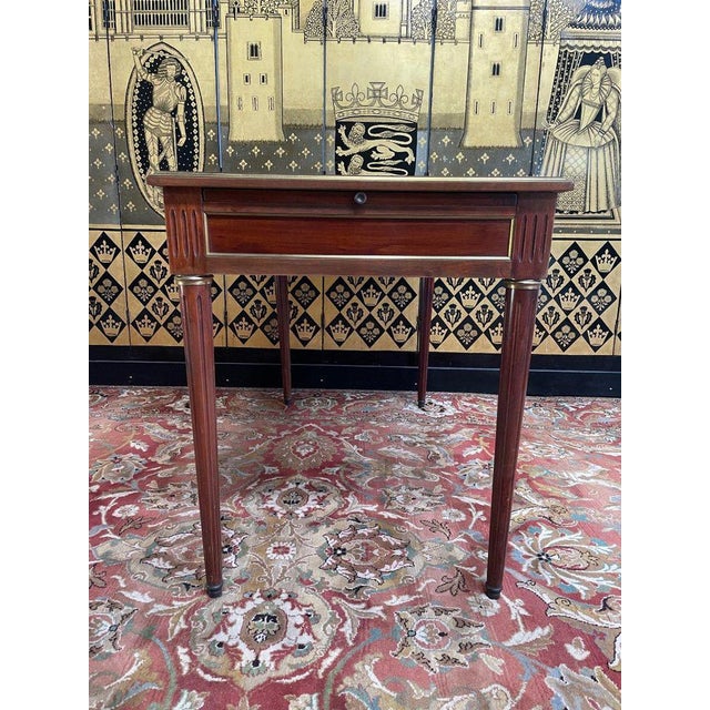 Louis Xvi Style Flat Desk For Sale - Image 6 of 8