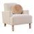 Performance Fabric Modern Lounge Chair For Sale
