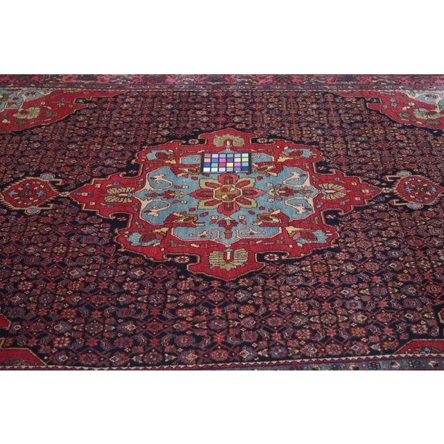 Early 20th Century Antique Bidjar Rug 4'9'' X 7'1'' For Sale - Image 5 of 7
