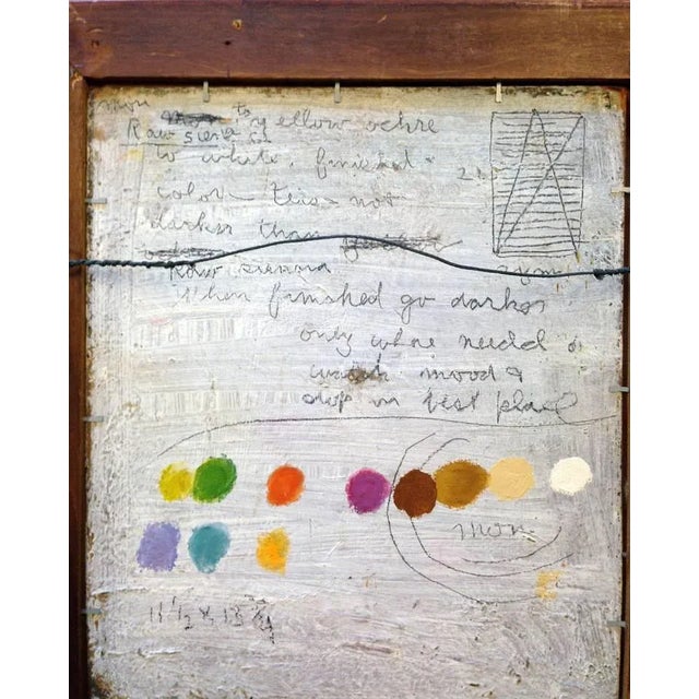 Mid 20th Century "Chianti With Orange" Still Life Painting by Claude Buck, Framed For Sale In Monterey, CA - Image 6 of 7