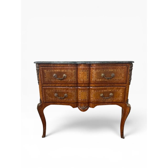 Mid 19th Century Chest of Drawers With Marble Top For Sale - Image 10 of 15