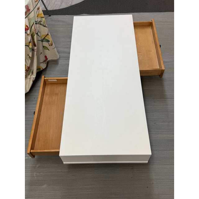 Design Plus Gallery presents the Bios Coffee Table by Article. This is a low-profile modern coffee table that pairs a...