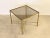 Coffee Table in Brass and Glass, 1970s For Sale - Image 5 of 10