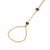 VR Jewels Antique Style 1.33ct Heart Cut Blue Sapphire Hand Chain Bracelet & Ring For Sale - Image 4 of 18