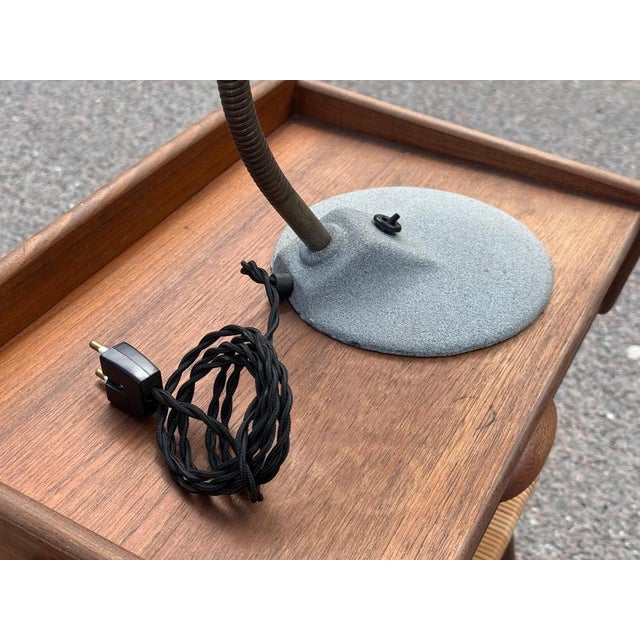 Bauhaus Adjustable Metal Lamp, 1950s For Sale - Image 4 of 5