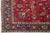 Red Vintage Red Handknotted Wool Tabriz Rug For Sale - Image 8 of 10