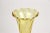 Delicate, amber colored Art Deco glass vase from the era around 1920 in Austria. Showing a beautiful yellow/brown tone,...