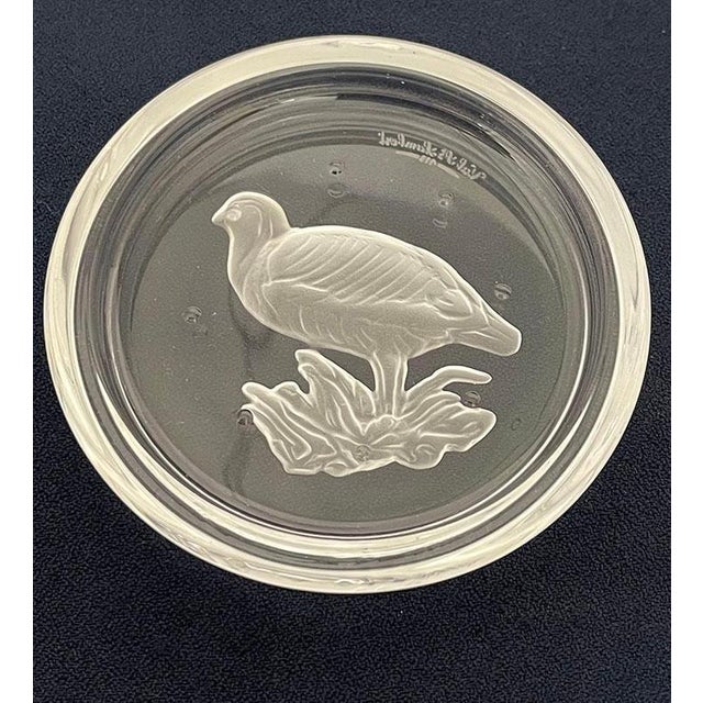 Crystal Cocktail Coasters from Val Saint Lambert, Set of 6 For Sale - Image 5 of 11