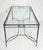 1970s 1970s Mario Papperzini for Salterini Wrought Iron Patio Dining Table With Glass Top For Sale - Image 5 of 18