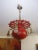 Wood Antique Art Nouveau German Chandelier, 1900s For Sale - Image 7 of 13