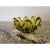 Murano 1960s Italian Olive Green Hand-Tooled Art Glass Bowls, Set of 3 For Sale - Image 4 of 7