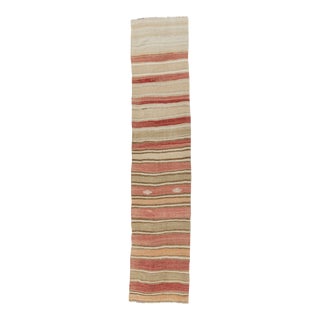 Vintage Turkish Kilim Runner 2'4 X 11'5 For Sale