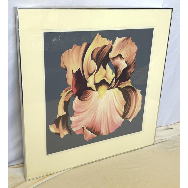 A wonderful original signed lithograph by American artist Lowell Blair Nesbitt (American, 1933-1993). Lowell Nesbitt's...