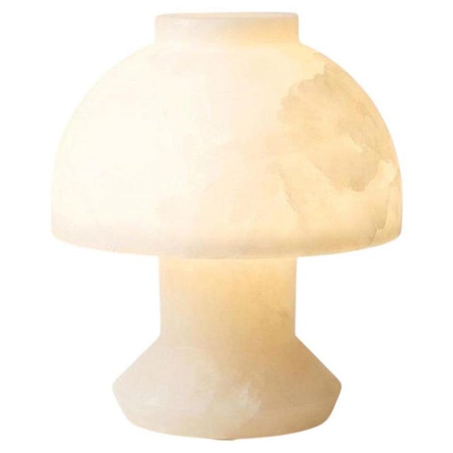 Umbra Alabaster Table Lamp by Luis Gimeno For Sale - Image 13 of 13
