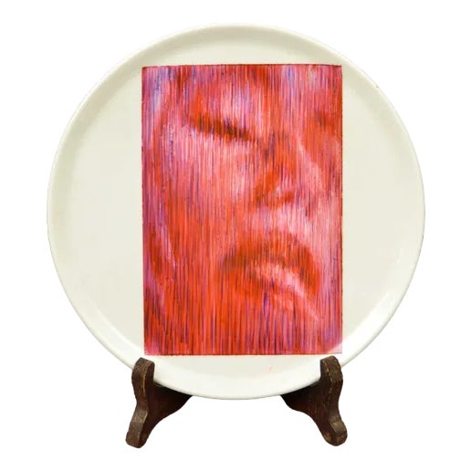 Marilyn Monroe Porcelain Plate, 21st Century For Sale