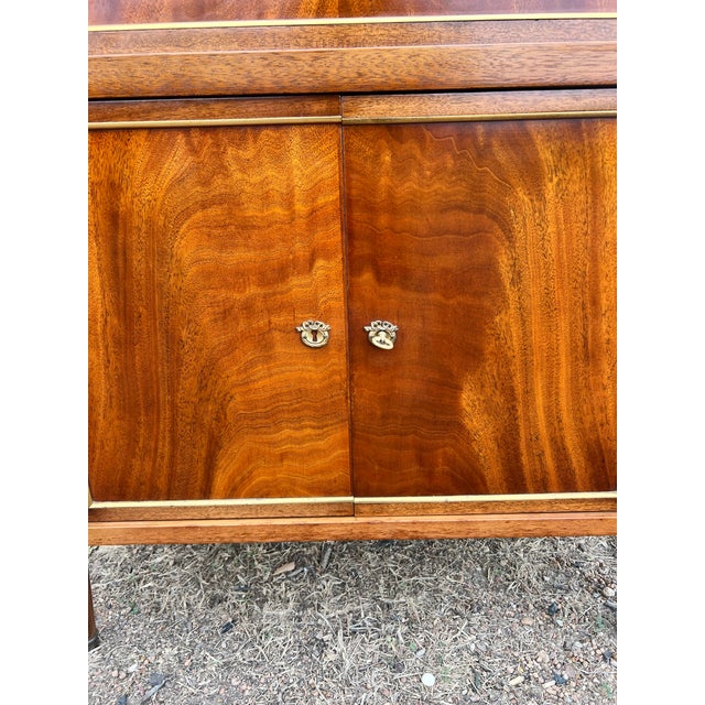 French Late 19th Century Louis XVI Mahogany Secretaire For Sale - Image 9 of 12