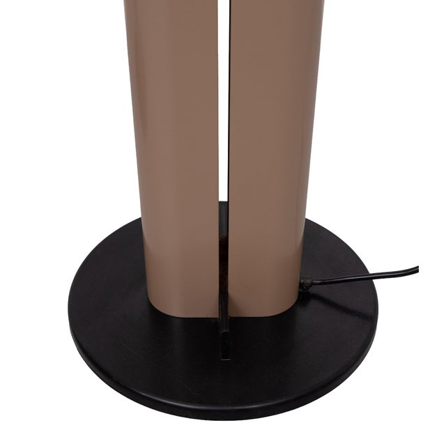 Beige Megaron Terra Floor Lamps by Gianfranco Frattini for Artemide, Italy, 1970s, Set of 2 For Sale - Image 8 of 12