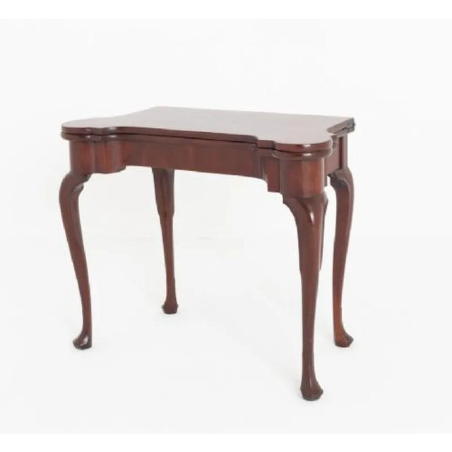 Georgian Games Table in Mahogany For Sale - Image 11 of 11