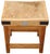 1950s Vintage Butchers Block Worktable, 1950s For Sale - Image 5 of 9