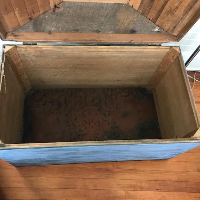 Antique Wood Grain Bin Chairish