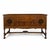 Wood Antique Jacobean Revival Figured Wood Sideboard With Carved Medallions For Sale - Image 7 of 18