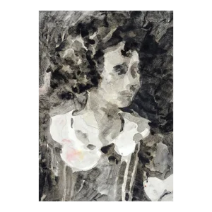 Late 20th Century Impressionist Portrait Painting by Marilyn Lanfear