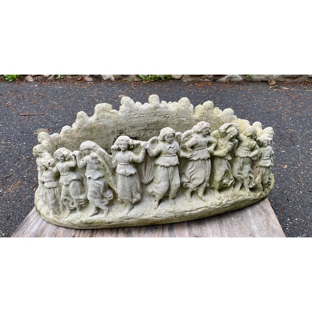 1982 Nina Studios Quakertown, PA Concrete Planter Chairish