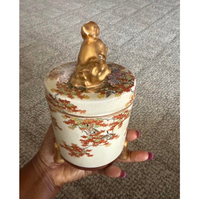 Antique Porcelain Asian Cigarette Holder For Sale In Greenville, SC - Image 6 of 9