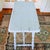 Early 20th Century Blue Painted Scalloped American Farmhouse Side Table For Sale - Image 18 of 18