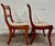 Antique Regency / Duncan Phyfe Style Floral Needlepoint Dining Chairs - Pair For Sale In Kansas City - Image 6 of 9