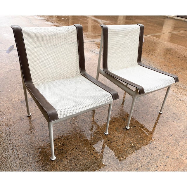 1960s MidCentury Modern Knoll Richard Schultz Outdoor Patio Chairs a Pair Chairish