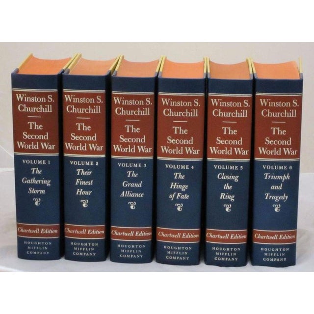 The Second World War (Chartwell Edition-United States) by Winston Churchill from Houghton-Mifflin Company, Boston. A...