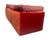 Vintage Mid Century Modern 1970s - 1980s 4 Piece Modular Orange Velvet Geometric Sofa Restored Postmodern 80s For Sale In Palm Springs - Image 6 of 12