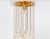 1970s Delicate Gilt Brass Crystal Chandelier by Palwa, 1970s For Sale - Image 5 of 14