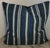 Collection of Three Striped Linen Pillows For Sale - Image 4 of 7