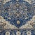 Persian Fine Navy Blue Persian Tabriz Hand-Knotted Wool Rug - 8' X 9'10" For Sale - Image 3 of 16