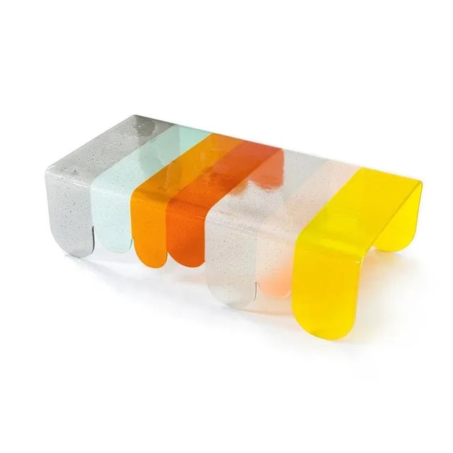 Orange Luna Park Coffee Table Col.1 by Alessandro Zambelli for Secondome Edizioni For Sale - Image 8 of 8