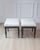 Wood Pair of Swedish Empire Stools, Early 19th Century For Sale - Image 7 of 7