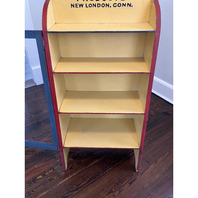 Early 20th Century Early 20th‑Century Painted Display Cabinet — Bruce Bennett Co., New London, Ct For Sale - Image 5 of 8