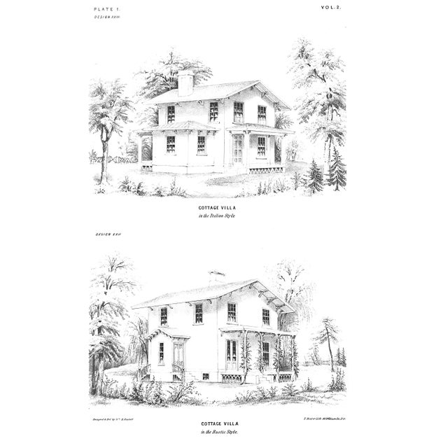 "The Architect Vol. 1 & 2" 1976 Ranlett, William H. For Sale In New York - Image 6 of 9