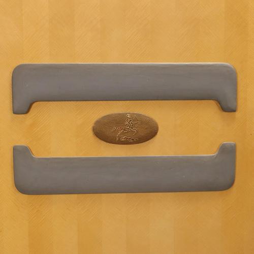 Vintage Entrance Furnishing by Giovanni Michelucci, 1950s-1960s For Sale - Image 3 of 14