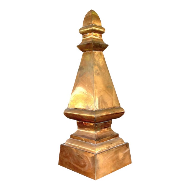 Vintage Boho Copper Spire For Sale