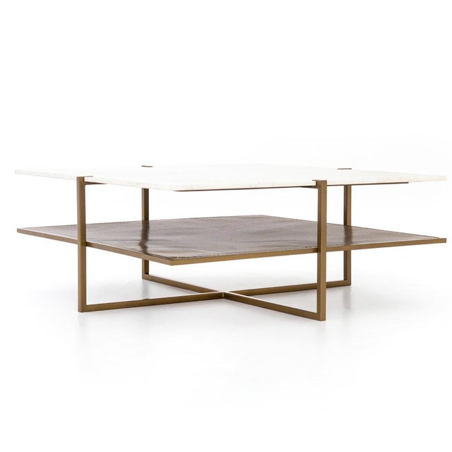 Four Hands Olivia Square Coffee Table For Sale - Image 9 of 9