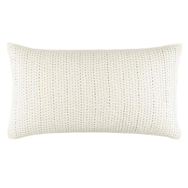 Pine Cone Hill Pine Cone Hill by Annie Selke Taft Neutral Quilted Sham, King For Sale - Image 4 of 4