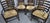 Oak Ladder Backed Dining Chairs, Set of 8 For Sale - Image 6 of 15