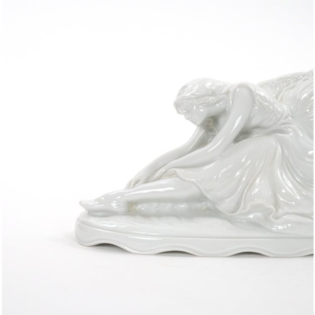 Rosenthal German Porcelain Ballerina, Rosenthal Selb-Bavaria, Circa 1920 For Sale - Image 4 of 10
