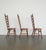 Wood Vintage Tell City Early American Ladderback Dining Chairs (Set of 6) For Sale - Image 7 of 18