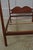 Country Style Full Size Red Painted Finish Poster Bed For Sale - Image 9 of 9